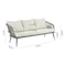 Manhattan Comfort Riviera Rope Wicker 4-Piece 5 Seater Patio Conversation Set with Cushions in Cream OD-CV015-CR - alternate 7
